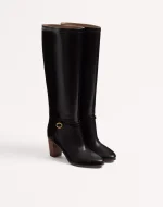 Valentino Pattie Calfskin Boot 75Mm - Image 7